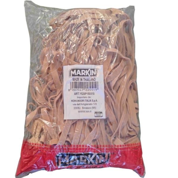 Markin - Elastici - 1 cm x 15 cm - 1 kg - crèpe