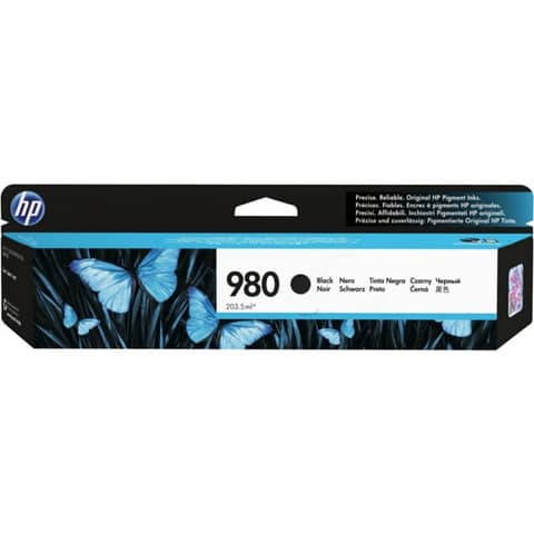 Hp - Cartuccia ink originale - 980 - Nero - D8J10A - 10.000 pag