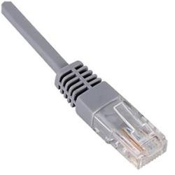 Nilox - Cavo di rete - RJ-45 (M) a RJ-45 (M) - 3 m - UTP - CAT 5e - stampato - grigio