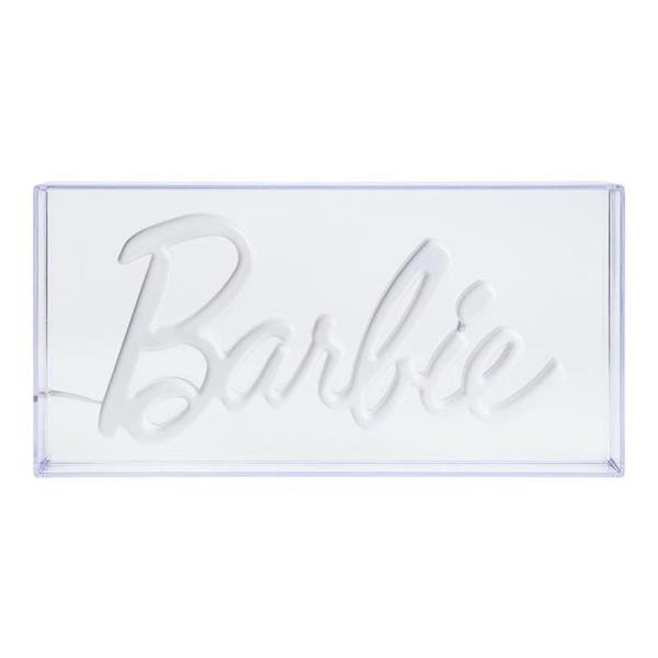 PALADONE BARBIE LED NEON LIGHT LAMPADA LED LOGO BARBIE DA APPENDERE IN CAMERETTA
