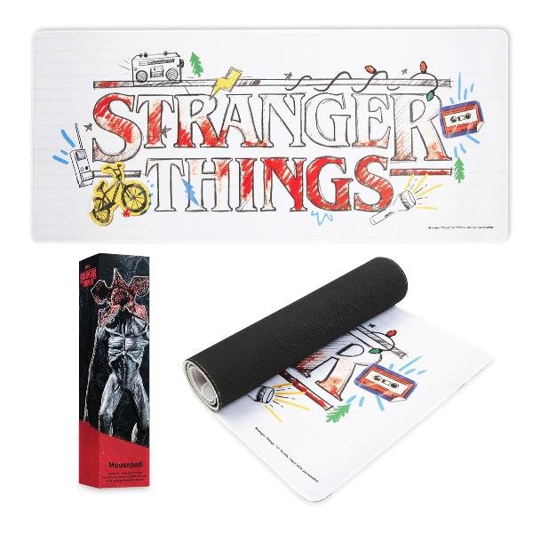 PALADONE STRANGER TAPPETTINO MOUSE STRANGER THINGS ARCADE CON BASE ANTISCIVOLO 30x80 CM