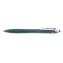 PILOT REXGRIP BEGREEN PENNA A SFERA INCHIOSTRO NERO PUNTA FINE FUSTO TRASPARENTE GRIP ERGONOMICO CON MATERIALE RICIC. CONF. 10 Pz.
