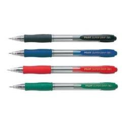PILOT SUPER GRIP PENNA A SFERA A SCATTO BLU PUNTA CONICA 1mm CONF 12 Pz.