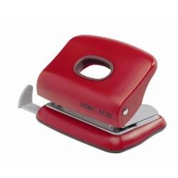 Rapid Fashion FC20 - Perforatore - 20 fogli / 2 mm - metallo, plastica ABS - rosso dolce