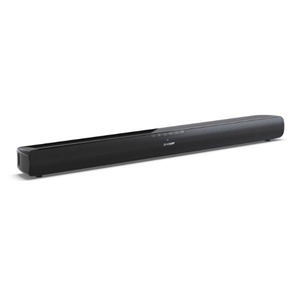 SHARP HT-SB100 MINI SOUNDBAR CON STREAMING AUDIO WIRELESS BLUETOOTH 5.1 BLUETOOTH CON HDMI ARC/CEC USB PLAYER POTENZA TOTALE 75 W NERO