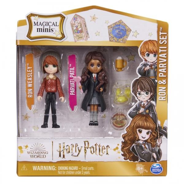SPIN MASTER HARRY POTTER WIZARDING WORLD SET AMICIZIA CON RON WEASLEY E CALI' PATIL