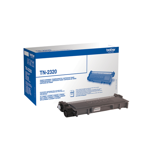 Brother - Toner - Nero - TN2320 - 2600 pag