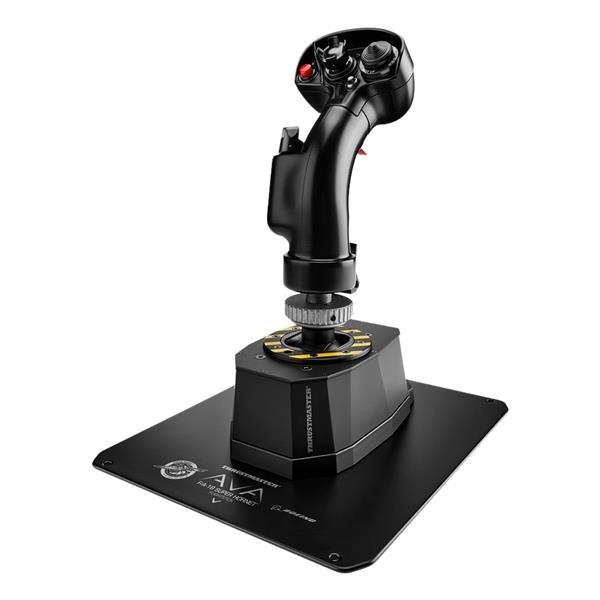 THRUSTMASTER AVA F/A-18 SUPER HORNET FLIGHTSTICK BASE MODULARE PER JOYSTICK PER SIMULAZIONI DI VOLO SU PC USB REPLICA DELLA LEVA DI COMANDO DELL'AEREO DA CACCIA F/A-18C HORNET INCLUSA