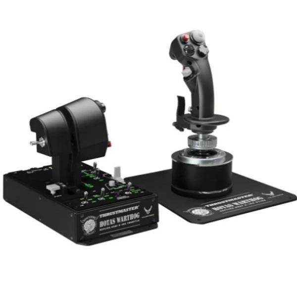 THRUSTMASTER HOTAS WARTHOG JOYSTICK + TIMONE REPLICA AEREO DA ATTACCO U.S. AIR FORCE A-10C