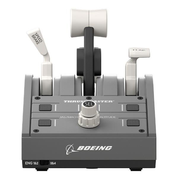 THRUSTMASTER TCA YOKE PACK BOEING EDITION SISTEMA CLOCHE PENDOLARE E QUADRANTE MANETTA FUNZIONE AUTOPILOTA XBOX E PC