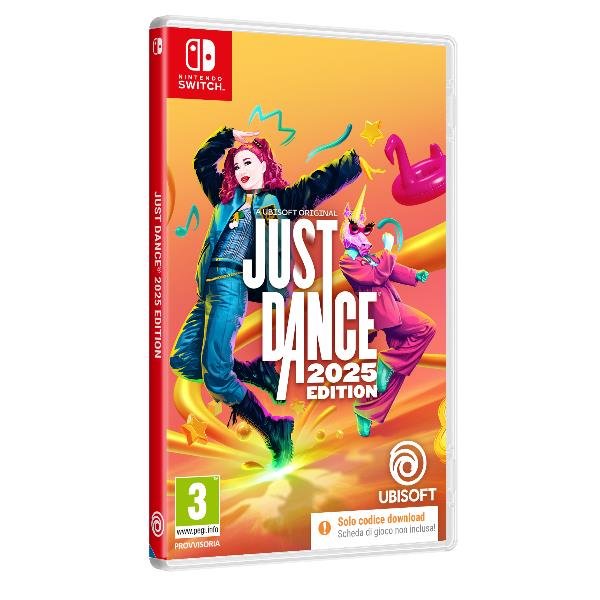 UBISOFT NINTENDO SWITCH JUST DANCE 2025 (Solo codice di attivazione)