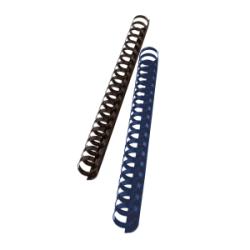 Dorsi spirale - 21 anelli - 6 mm - nero - GBC - conf. 100 pezzi