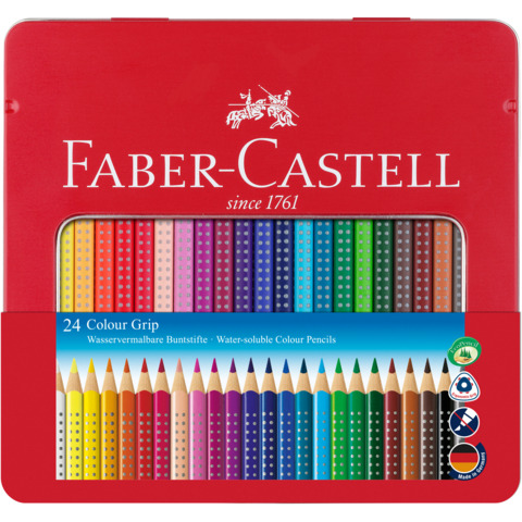 Matite colorate Colour Grip - acquerellabili - Faber-Castell …