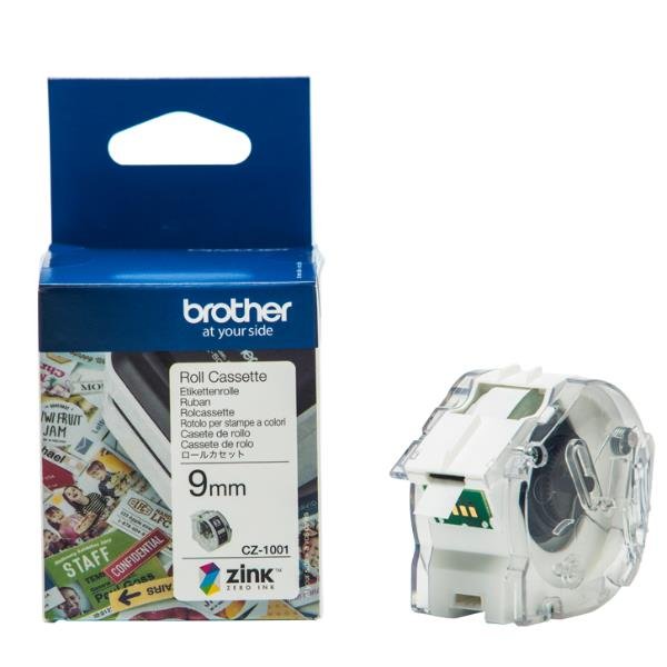 Brother CZ-1001 - Rotolo (0,94 cm x 5 m) 1 rotoli Etichette a modulo continuo - per Brother VC-500W