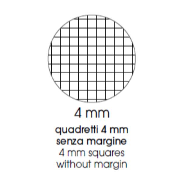 Maxiquaderno Color 80 - A4 - 4mm - 96 fogli - 80gr - cartonato - BM
