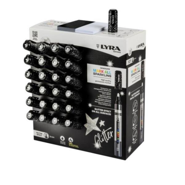 Lyra GRADUATE MARK ALL 2MM SPARKLING DISPLAY 24PZ + 1 TESTER