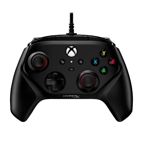 HYPERX CLUTCH GLADIATE CONTROLLER CABLATO CON LICENZA XBOX DOPPI BLOCCHI PER GRILLETTI PULSANTI PROGRAMMABILI NERO