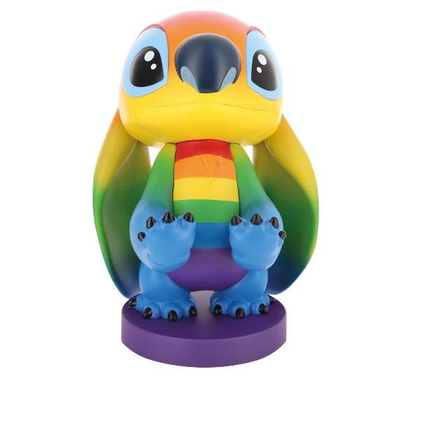 EXQUISITE GAMING RAINBOW STITCH CABLE GUY SUPPORTO DA TAVOLO PER SMARTPHONE E CONTROLLER