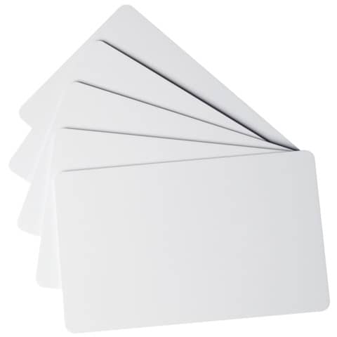 Tessere bianche per stampante Duracard ID 300 - spessore 0,5 mm - 54 x 86 mm - Durable - conf. 100 pezzi