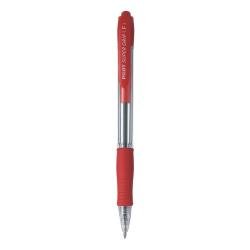 PILOT SUPER GRIP PENNA A SFERA A SCATTO ROSSO PUNTA CONICA 1mm CONF 12 Pz.