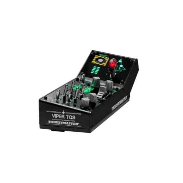 Thrustmaster VIPER Panel. Tipo di dispositivo: Joystick + leva di controllo del motore, Piattaforme di gioco supportate: PC. Tecnologia di connessione: Cablato, Interfaccia dispositivo: USB. Colore del prodotto: Nero. Alimentazione: Cavo. Larghezza: