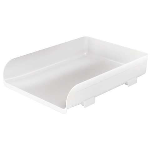 Vaschetta portacorrispondenza Mydesk - 33,5 x 25,4 x 7 cm - bianco - Arda