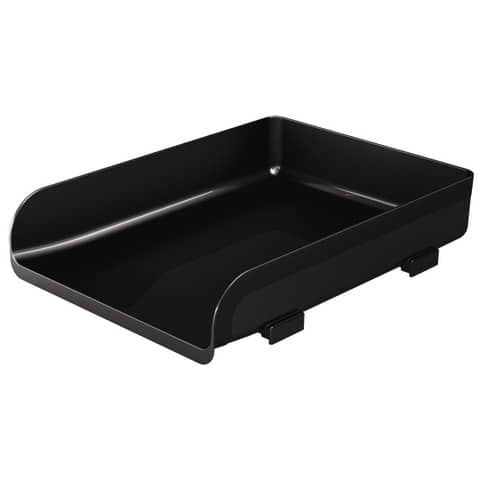 Vaschetta portacorrispondenza Mydesk - 33,5 x 25,4 x 7 cm - nero - Arda
