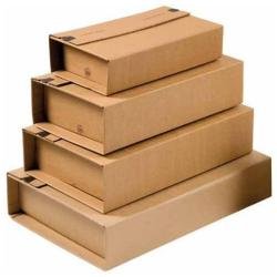COLOMPAC SCATOLA AUTOMONTANTE IN CARTONE 75X165X271 mm AVANA CONF 20 Pz.