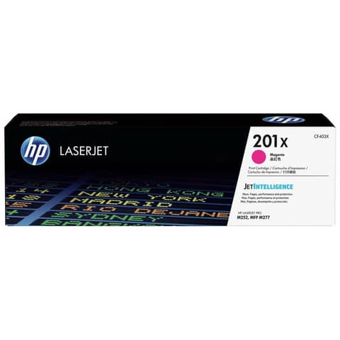 Hp - Toner originale - 201X - Magenta - CF403X - 2.300 pag