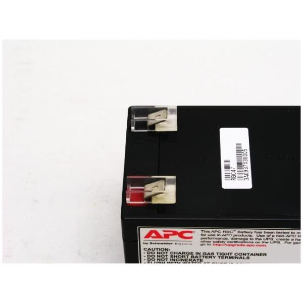 APC Replacement Battery Cartridge #47 - Batteria UPS - 1 batteria x - Piombo - 3200 mAh - nero - per P/N: BE325, BE325-CN, BE325-FR, BE325-GR, BE325-IT, BE325-LM, BE325R, BE325R-CN, BE325-UK