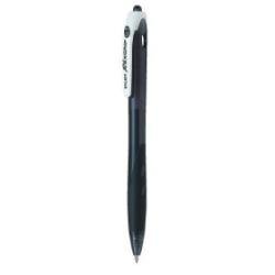 PILOT REXGRIP BEGREEN PENNA A SFERA INCHIOSTRO NERO PUNTA MEDIA FUSTO TRASPARENTE GRIP ERGONOMICO CON MATERIALE RICIC. CONF. 10 Pz.