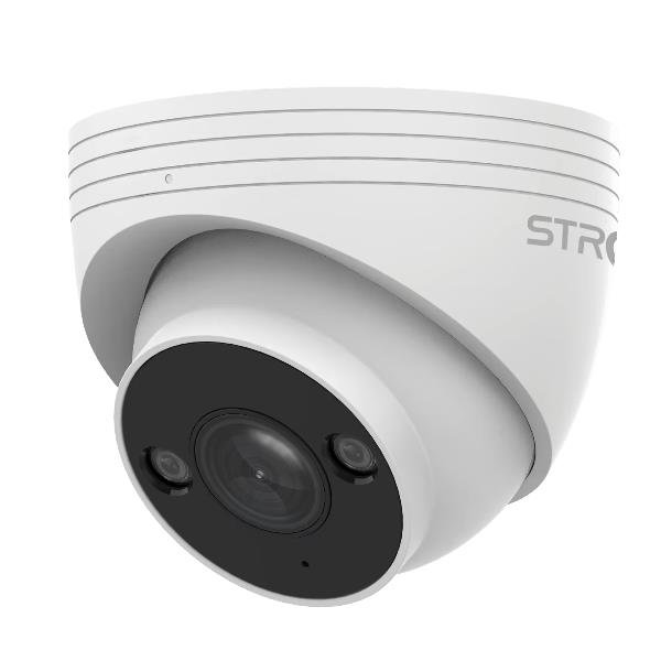 Strong PoE a doppia luce Telecamera TurretMigliorate la sicurezza della vostra azienda con il nostro PoE a doppia luce Telecamera e la sua app di facile utilizzo!
