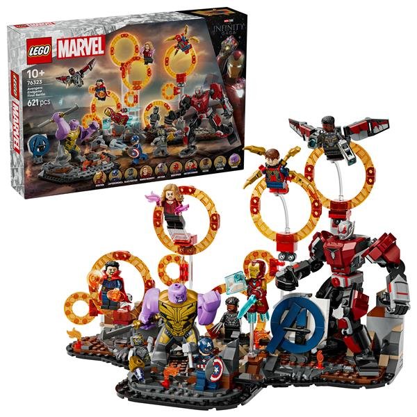 LEGO MARVEL AVENGERS ENDGAME BATTAGLIA FINALE CON 10 PERSONAGGI RICCO DI DETTAGLI E ACCESSOORI