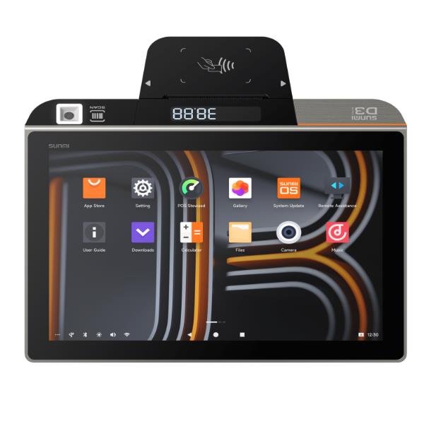 SUNMI D3 MINI 80MM PRINTER CAM SCANNER