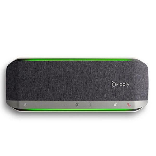 Poly Sync 40-M - Vivavoce smart - Bluetooth - senza fili, cablato - USB-C, USB-A - argento - Zoom Certificato, Certificato per i team Microsoft