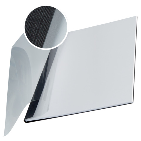 Copertine Impressbind - flessibile - 3,5 mm - nero - Leitz - scatola 10 pezzi