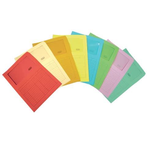 Cartellina a L con finestra Sintex - 120 …