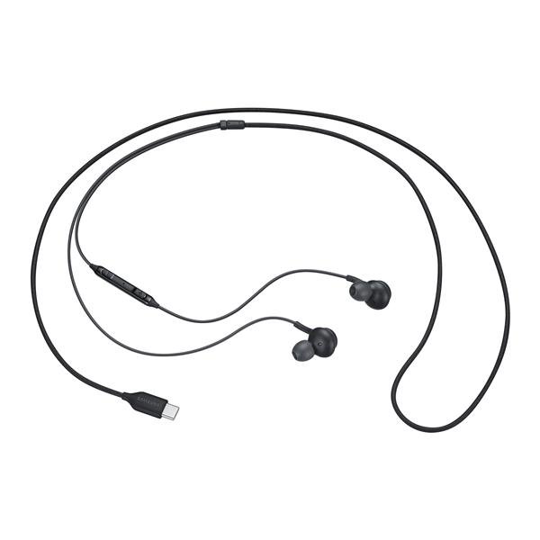 Samsung Auricolari con connettore di tipo C, Cablato, 20 - 20000 Hz, Musica e Chiamate, 18,35 g, Auricolare, Nero