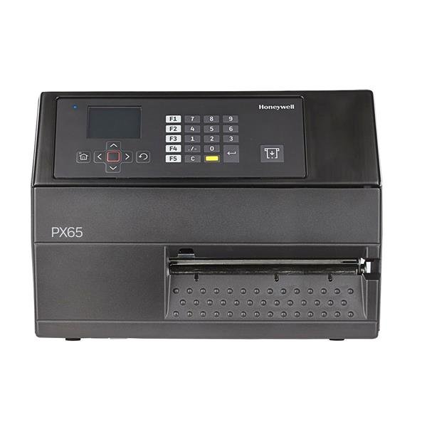 Honeywell PX65 - Stampante per etichette - termico diretto / trasferimento termico - Rotolo (17 cm) - 300 dpi - fino a 225 mm/sec - USB 2.0, LAN, host USB 2.0, Wi-Fi(ac), RS232 - Riavvolgitore