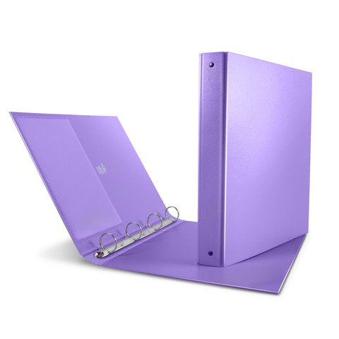 SEI NETTUNO RACCOGLITORE A 4 ANELLI DA 30 mm IN STRATOPAN 320X275X35 mm LILLA CONF 10 Pz.