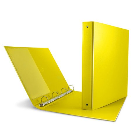 SEI NETTUNO RACCOGLITORE A 4 ANELLI DA 30 mm IN STRATOPAN 320X275X35 mm GIALLO CONF 10 Pz.