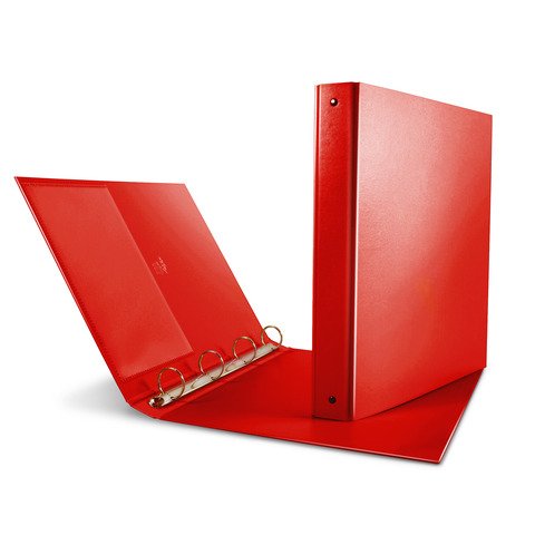SEI ROTA NETTUNO RACCOGLITORE 4 ANELLI IN STRATOPAN 320X275X35 mm ROSSO CONF 10 Pz.