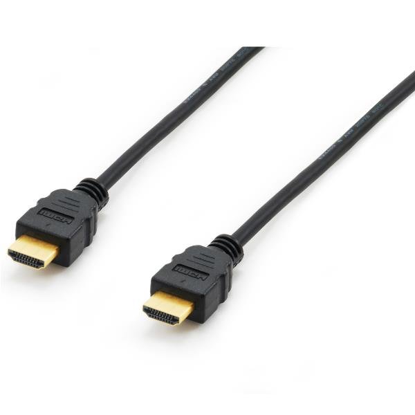 EQUIP 119355 CAVO HDMI CON ETHERNET MASCHIO/MASCHIO 5 MT NERO