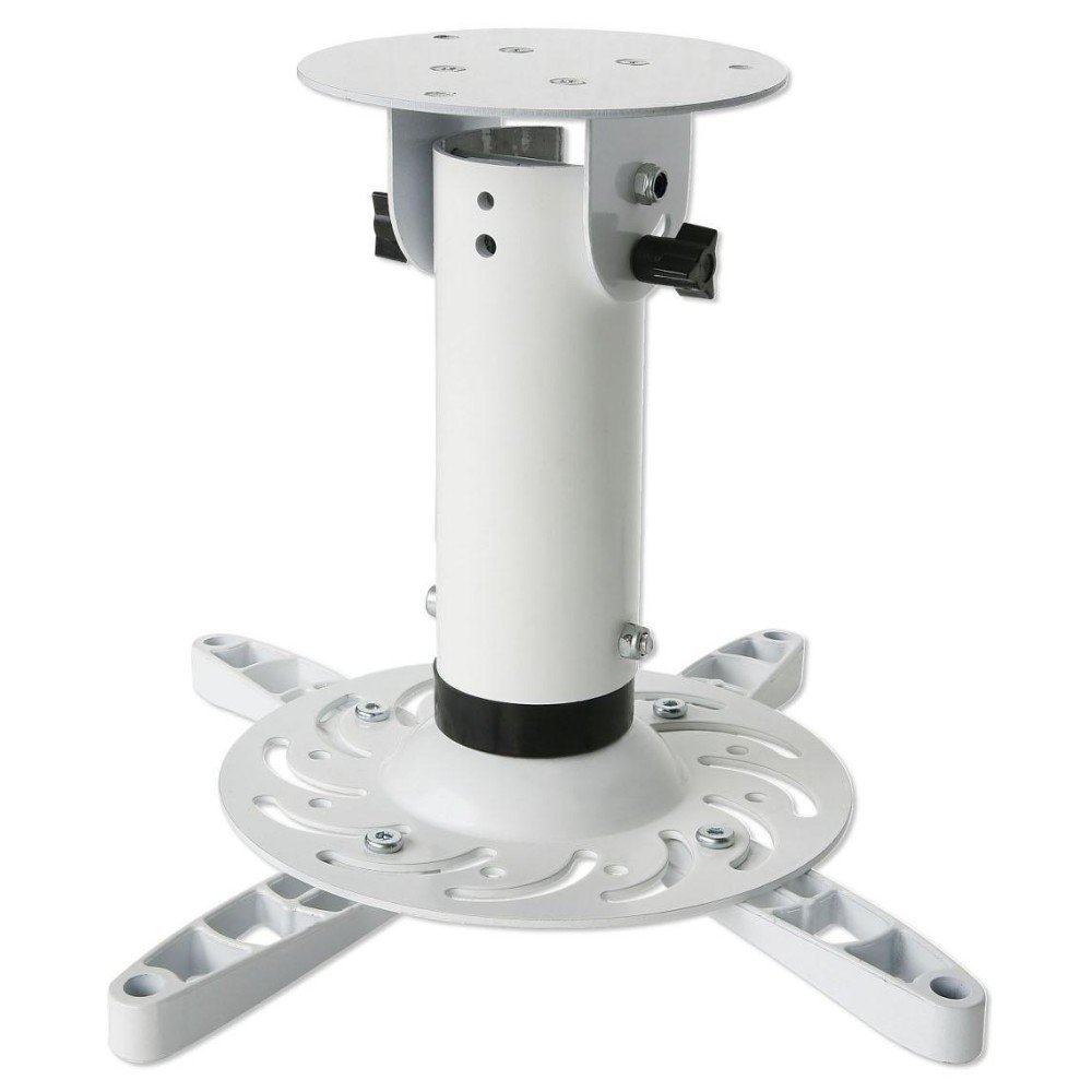 Techly ICA-PM 200WH Braccio per proiettore da soffitto 20CM bianco
