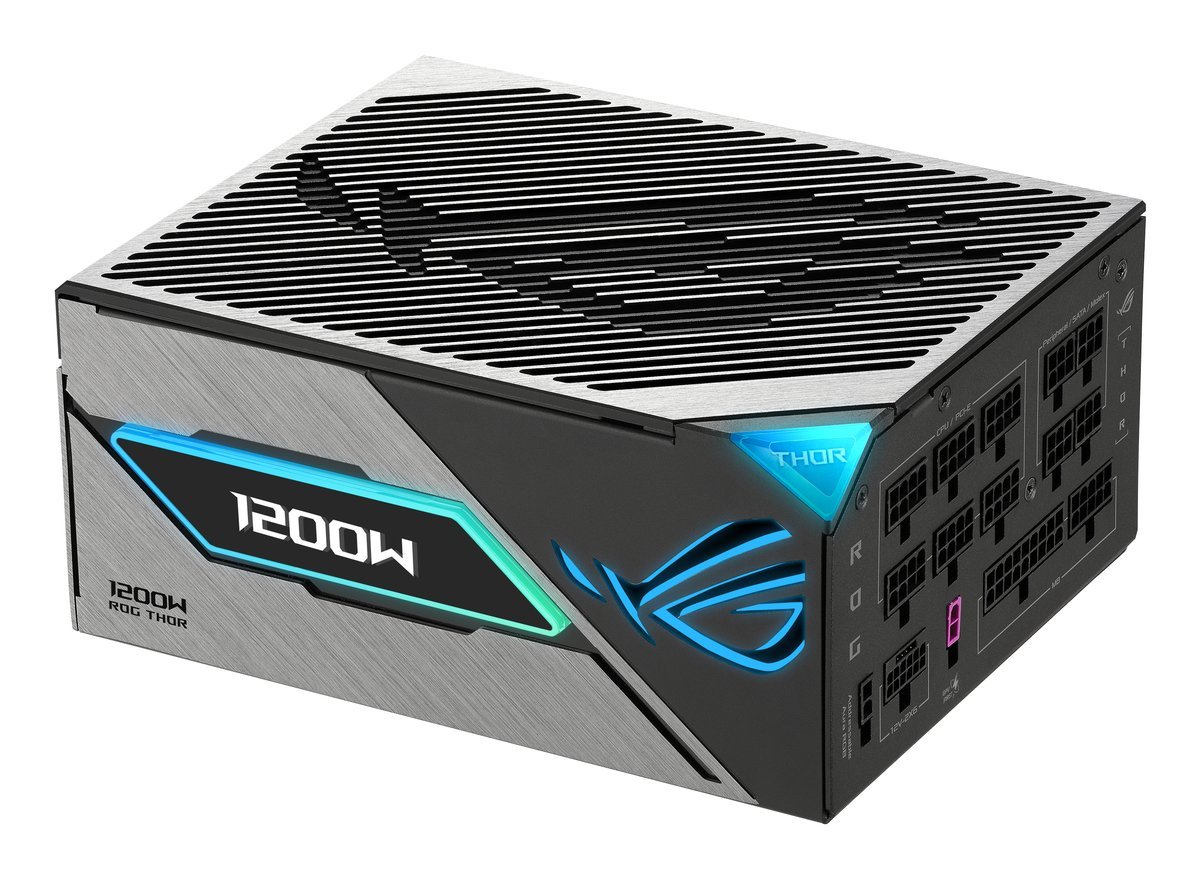 ROG-THOR-1200P3-GAMING-E Platinum III Power Supply - Aura Sync - OLED - 1.200 Watt