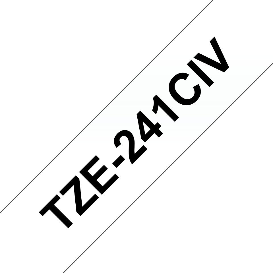 Brother TZE-241CIV nastro per etichettatrice TZ