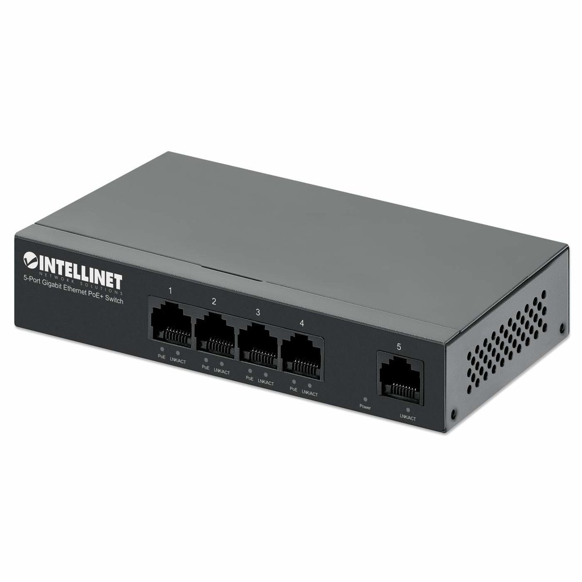 Intellinet 561792 switch di rete Gigabit Ethernet (10/100/1000) Supporto Power over Ethernet (PoE) Nero