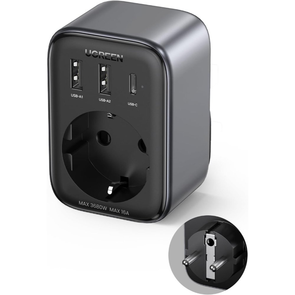 UGREEN Caricatore USB da muro 30W Diginest- GaN- …