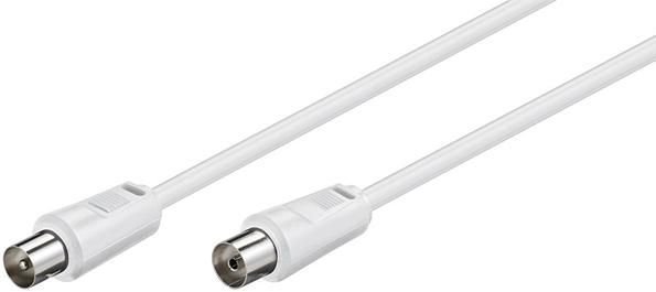 Microconnect COAX050W cavo coassiale 5 m Bianco