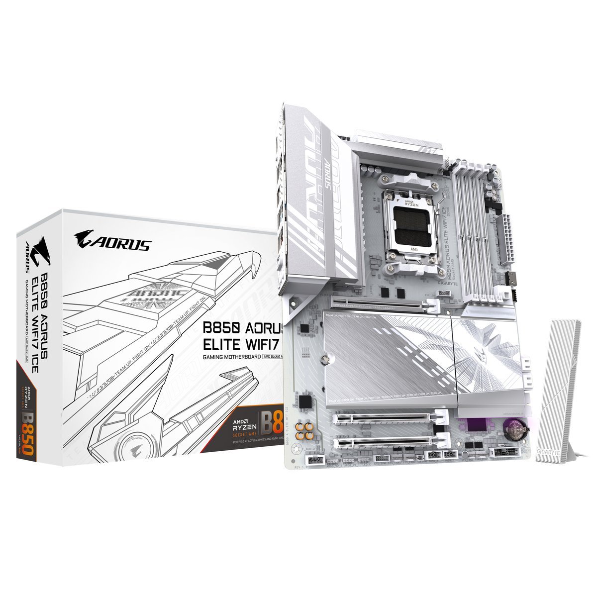 GIGABYTE B850 A ELITE WF7 ICE